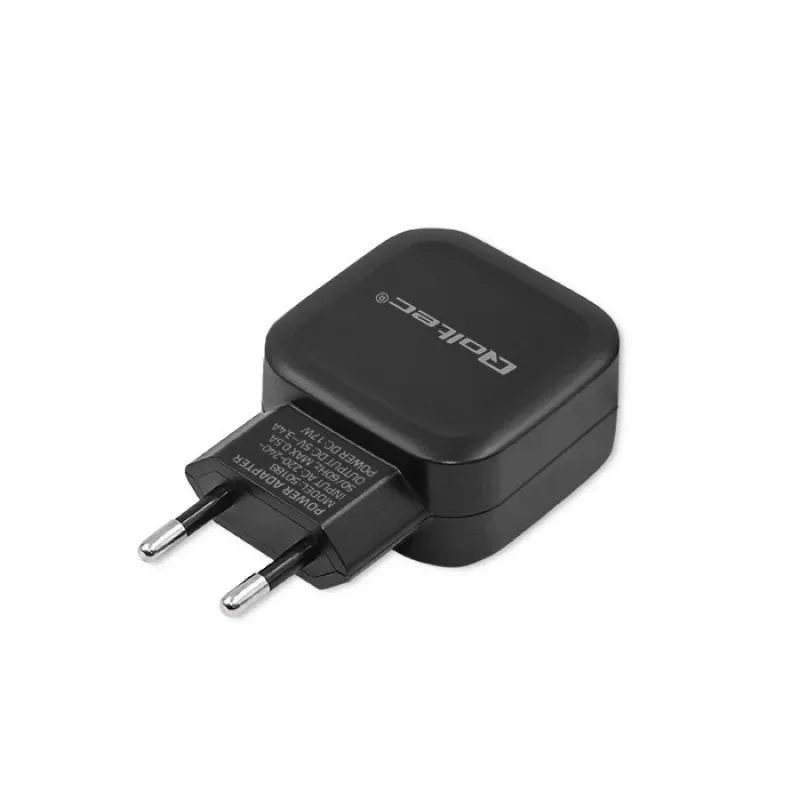 Qoltec 50188 caricabatterie per dispositivi mobili laptop, smartphone, smartwatch, tablet, telefono, universale nero AC, DC interno
