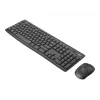 Logitech MK295 Silent – set tastiera e mouse – wireless – 2,4 GHz – grafite – layout ungherese