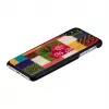 Custodia protettiva per smartphone iKins per iPhone XS Max – motivo fiori di ciliegio, nero