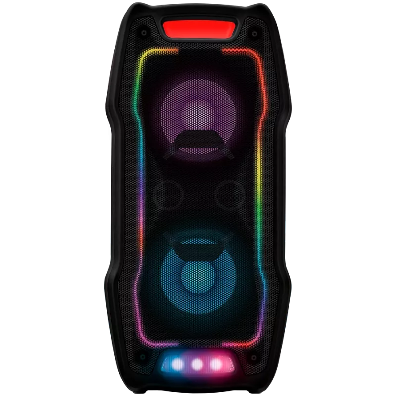 Altoparlante SVEN PS-730, nero (100W, TWS, Bluetooth, FM, USB, microSD, display LED, 4400 mAh)