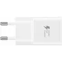 Caricabatterie da rete Samsung EP-TA200EWEUGWW 15W ricarica rapida USB Type-C