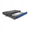 Cassetta di giunzione in fibra ottica DeLOCK 67006 nero metallo 482x220x44mm