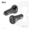 Caricabatterie da auto per notebook/laptop CLUB3D 36 Watt, auto, accendisigari, 24 V, nero