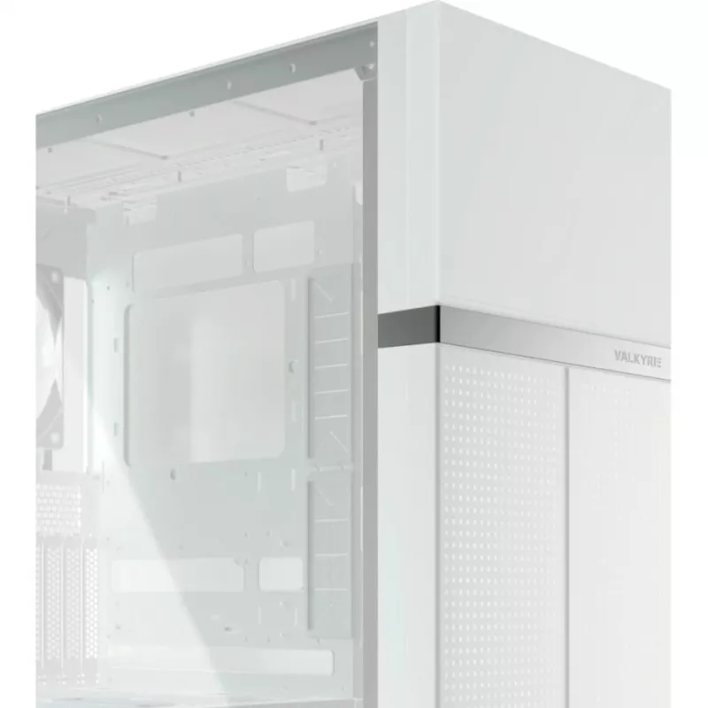 VK02 Lite, case tower bianco, vetro temperato