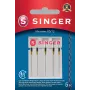 Ago Microtex SINGER 250053203 misura 80/12 – ago fine e affilato per cuciture precise su tessuti leggeri