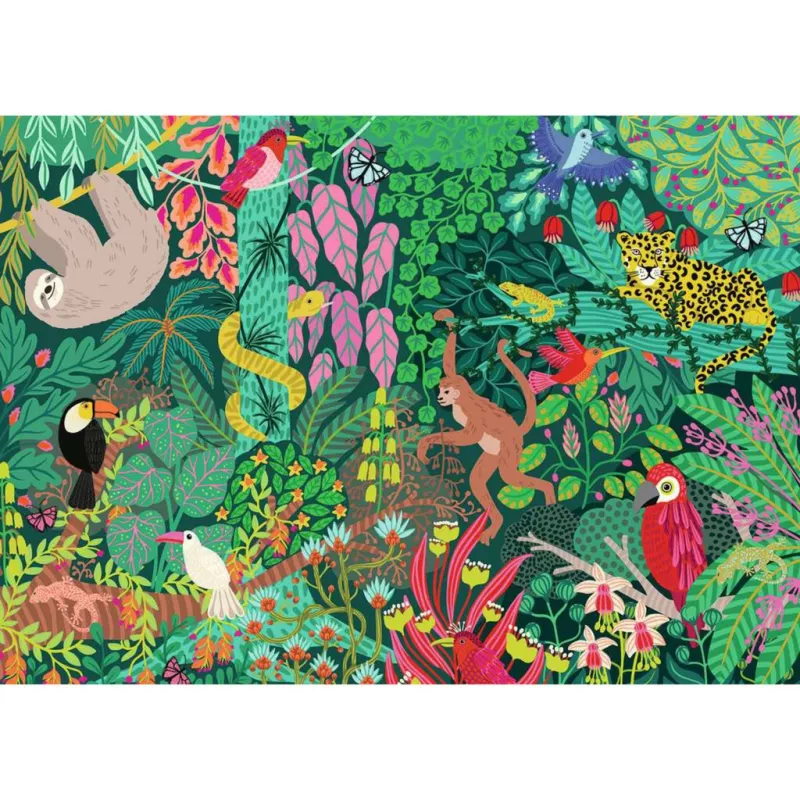 Ravensburger 12001432 puzzle „Foresta pluviale magica“, 1000 pezzi, dai 14 anni