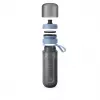 Bottiglia filtrante per acqua BRITA Active 600 ml blu pastello con filtri