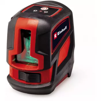 Livella laser Einhell TC-LL 2 G — croce verde autolivellante e linea a 360°