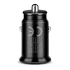 everActive CC-25C caricabatterie da auto, 2x USB 12 W, con cavo USB-C