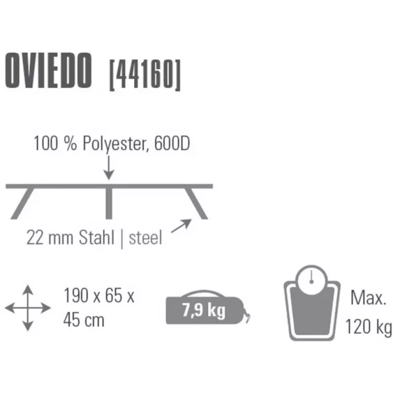 Branda Oviedo 44160 (grigio)