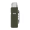 Termos THERMOS TH-170028 470 ml, acciaio inox sottovuoto, verde oliva, 24 h caldo/freddo