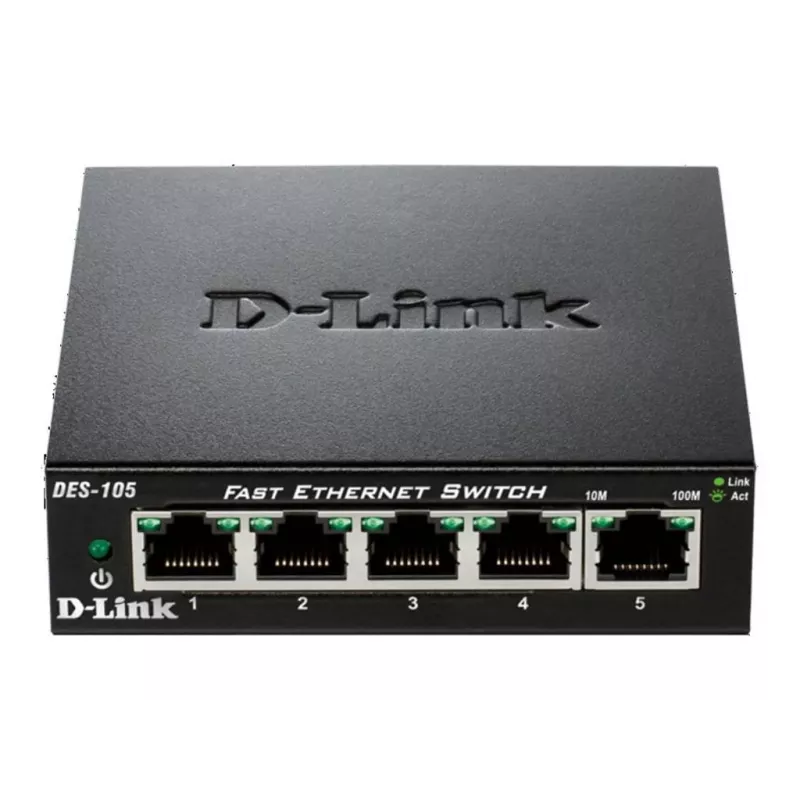 D-Link DES-105 unmanaged L2 nero