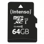 Intenso Performance - scheda di memoria flash (microSDXC con adattatore SD) - 64GB - UHS-I U1 / Class10 - microSDXC UHS-I (3424490)