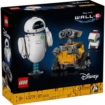 LEGO set di costruzione Disney Pixar WALL·E ed EVE 43279 — 811 pezzi, altezza 130 mm, per 18+