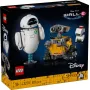 LEGO Disney Pixar 43279 WALL-E ed EVE set di costruzioni, 811 pezzi, 18+