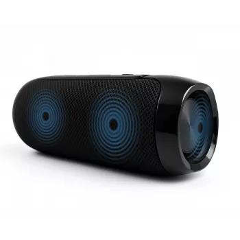 Diffusore stereo Bluetooth portatile SQUEAK SQ1008 — 14W RMS, Bluetooth 5.3, 1200 mAh, IPX4, FM, LED, AUX, USB