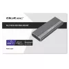 Qoltec contenitore per SSD M.2 SATA (NGFF), USB-C