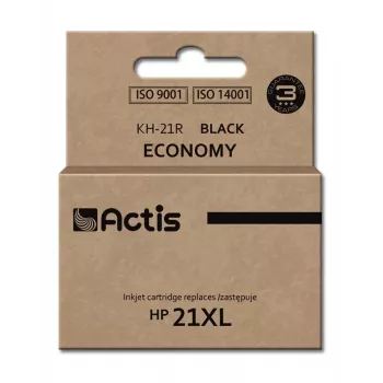 Cartuccia d'inchiostro ACTIS KH-21R compatibile per HP 21XL C9351A – nero, inchiostro pigmento 20 ml, alta resa (XL), confezione singola