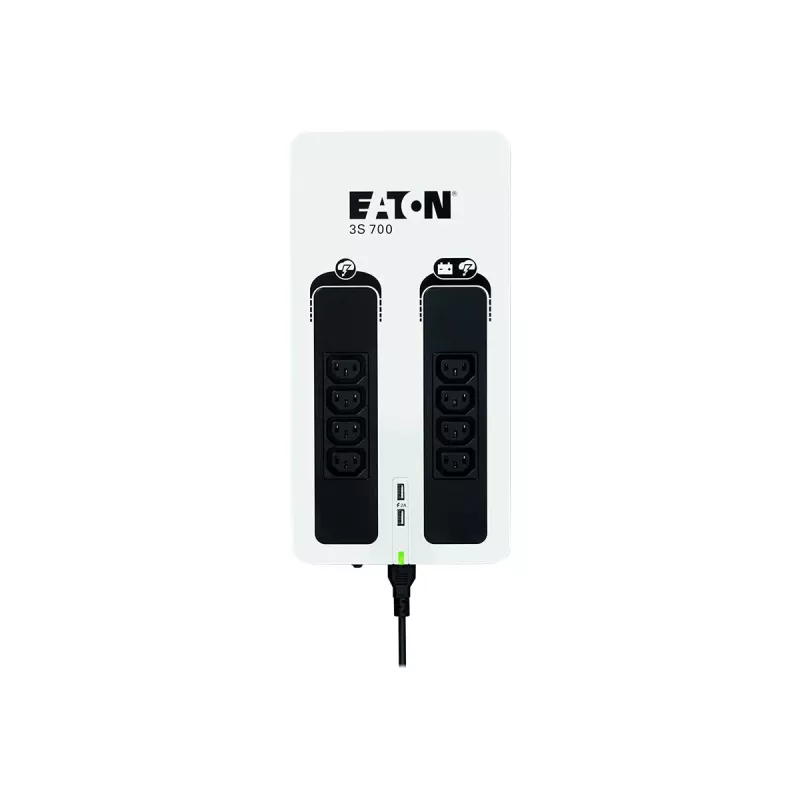 Eaton 3S700I UPS (gruppo di continuità) Standby (Offline) 0,7 kVA 420 W 8 uscite AC