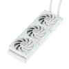 Gamemax | Dissipatore a liquido per CPU | HAILSTORM 360 LCD | bianco