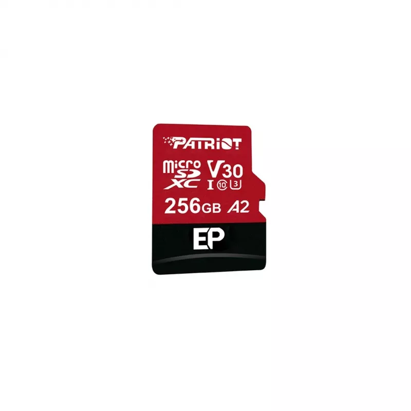 Patriot Memory EP A2 scheda di memoria 256 GB MicroSDXC V30 U3 Class 10 (PEF256GEP32MCX)