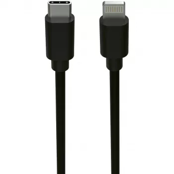 Cavo per cellulare Ansmann 1700-0106 nero USB C Lightning 0,12 m