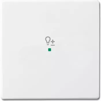 Busch-Jaeger 6220-0-0046 placca di copertura per supporto e scatola sensore bianco (2CKA006220A0046)