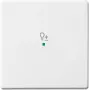 Busch-Jaeger 6220-0-0046 placca di copertura per supporto e scatola sensore bianco (2CKA006220A0046)