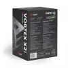 Dissipatore ad aria per CPU SAVIO SAVGCOVORTEXX2ARGB con 4 heatpipe, ventola ARGB 120 mm, nero