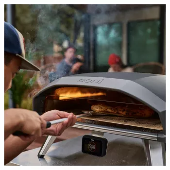 Forno per pizza Ooni Koda 2 Pro nero argento 1 pizza 46 cm