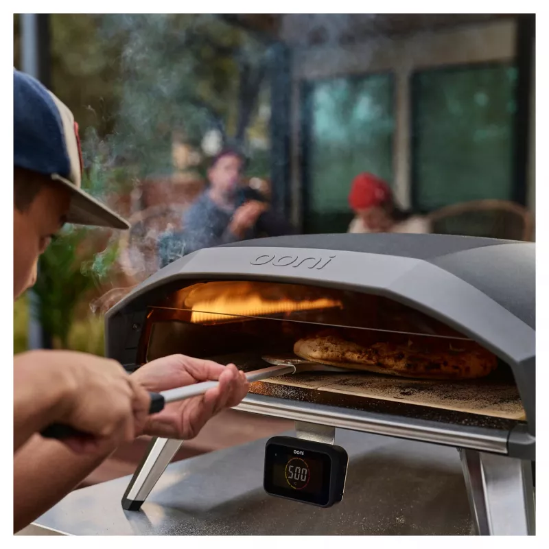 Forno per pizza Ooni Koda 2 Pro nero argento 1 pizza 46 cm