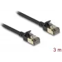 Cavo di rete DeLOCK RJ45 Cat.8.1 3 m nero