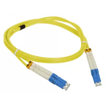 Alantec FOC-LCLC-9SMD-5 cavo InfiniBand/fibra ottica 5 m LC giallo