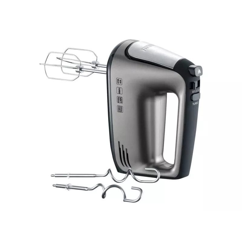 SEVERIN HM 3832 - frullatore a mano - 400 W - grigio metallizzato/nero/acciaio inox