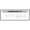 Set da costruzione Cobi Blocks Saab AJS 3 Viggen 911 pz. kit modellismo, 911 pezzi