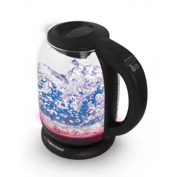 Esperanza EKK027 bollitore elettrico 1,7 L 2200 W nero, trasparente