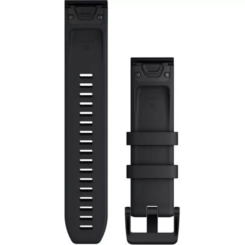Garmin QuickFit - cinturino per orologio per smartwatch - nero, black hardware