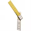 Metro pieghevole STANLEY 0-35-458, legno, 2 m, 17 mm di larghezza, bianco/giallo