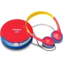 Lettore CD portatile Lenco CD-021 multicolore — lettore CD portatile per riproduzione audio, a batteria o con alimentazione di rete