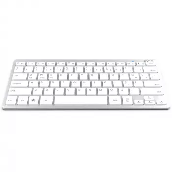 Tastiera wireless Inca IBK-569BT Bluetooth 78 tasti metallic argento