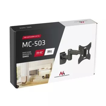 Supporto a parete regolabile Maclean MC-503A per TV LCD LED Plasma 23 - 42 pollici