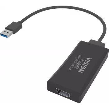 Adattatore grafico USB Vision TC-USBHDMI 1920 x 1080 pixel nero