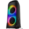 Altoparlante SVEN PS-1050, nero (200W, TWS, Bluetooth, FM, USB, microSD, display LED, 7200mAh)