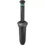 Sistema di irrigazione irrigatore a scomparsa MD80 nero grigio gittata da 3,5 a 5 metri