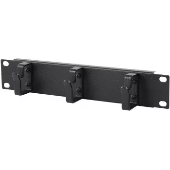 Pannello di gestione cavi LOGON RA10110BL nero metallo 10 pollici