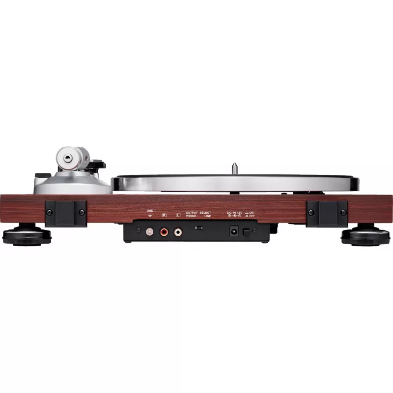 Giradischi audio a trasmissione a cinghia Audio-Technica AT-LPW50BTRW marrone manuale