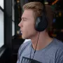 Koss Corp. Europe Headset con filo, archetto, chiamate/musica, nero