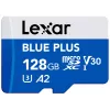 Scheda di memoria MicroSDXC Lexar BLUE PLUS 128 GB UHS‑I U3 V30 170 MB/s