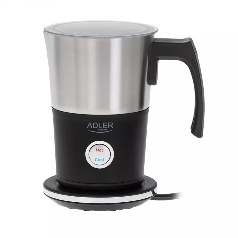 Montapanna automatico Adler AD 4497 – acciaio inox, 600W, 120 ml schiuma / 300 ml riscaldamento, caldo e freddo