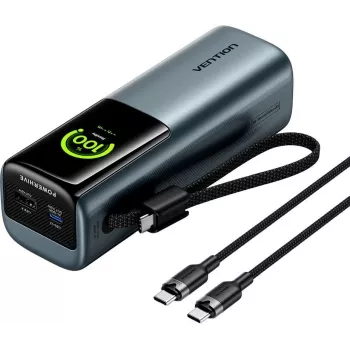 Powerbank Vention Powerhive 27000mAh 200W + cavo
